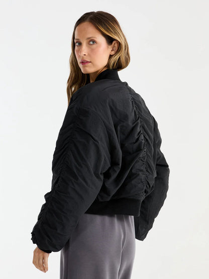 Lulu Bomber in Black