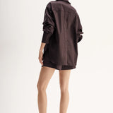 Austin Shirt in Chocolate Elka Collective