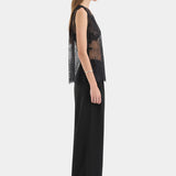 Ingrid Lace Top in Black Sir.