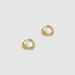 Nova Gold Huggie Arms of Eve