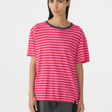 Stripe Boyfriend T-Shirt BASSIKE