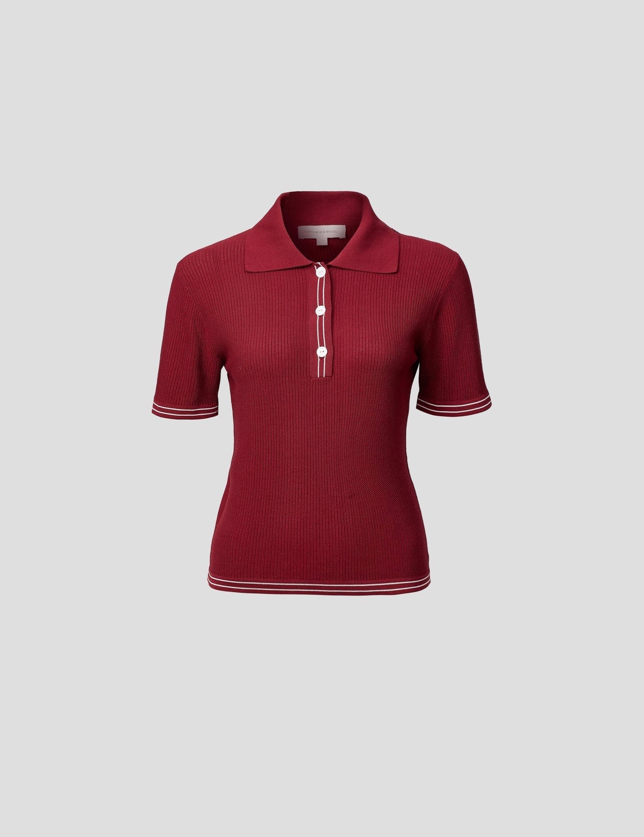 Masquerade Polo in Red Viktoria + Woods