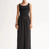 Mina Pant in Black