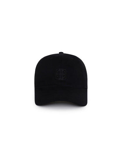 Jeremy Cap framed monogram in black