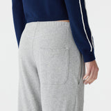 French Terry Straight Leg Pant