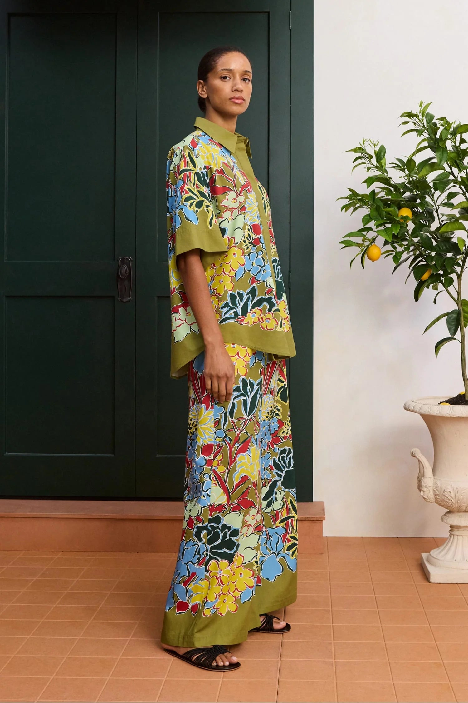 Solstice Pant in Multi Alemais