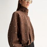 Avenue Jacket in Chocolate