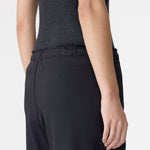 Twill Minimal Pant in Black BASSIKE