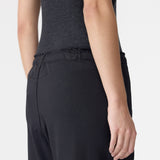 Twill Minimal Pant in Black BASSIKE