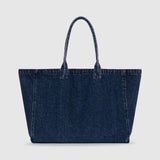 Leo Denim Tote in Ink Blue