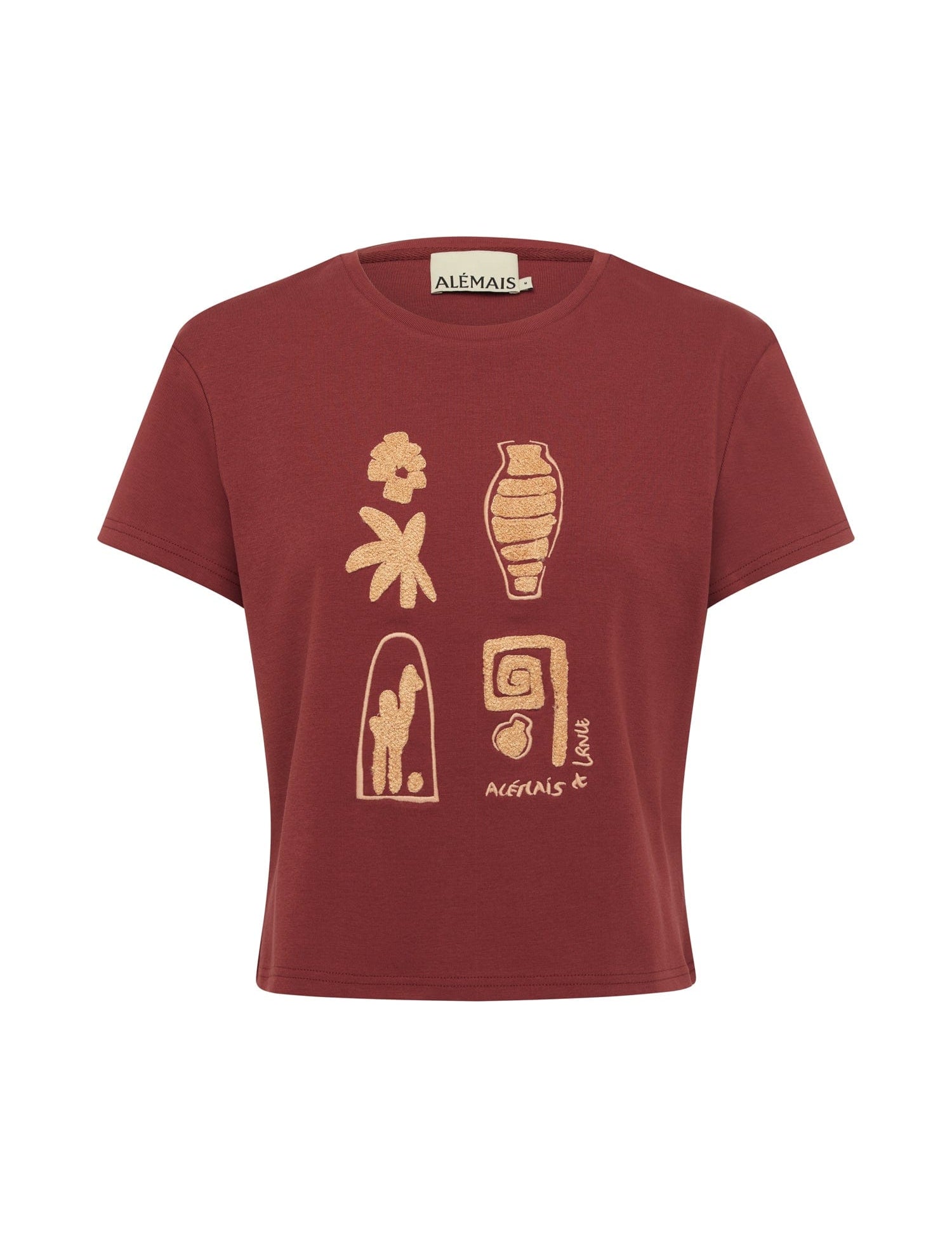 Laurence Chenille Fitted Tee Alemais