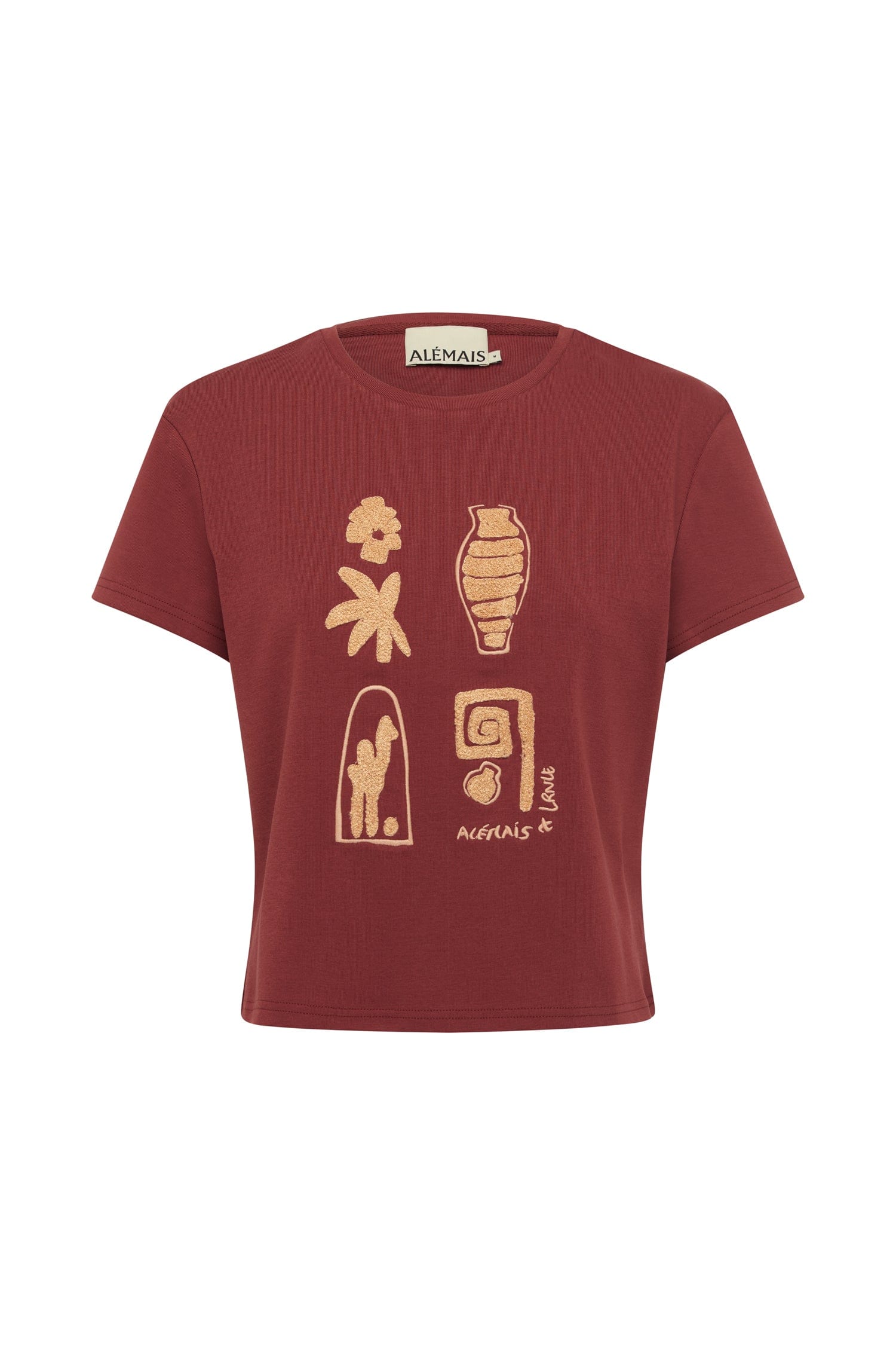 Laurence Chenille Fitted Tee Alemais