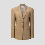 Michigan Blazer in Camel Viktoria + Woods