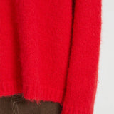 Rosmunda Sweater in Red - Cloth Lifestyle Boutique- Blanca