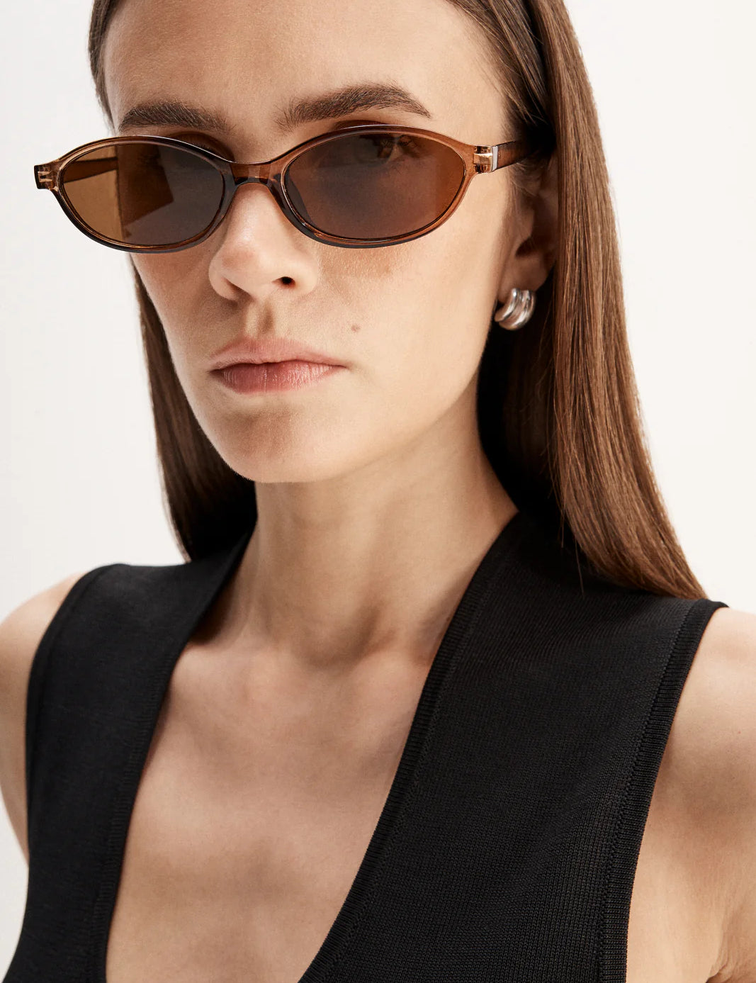 Hayes Knit Top in Chocolate Elka Collective