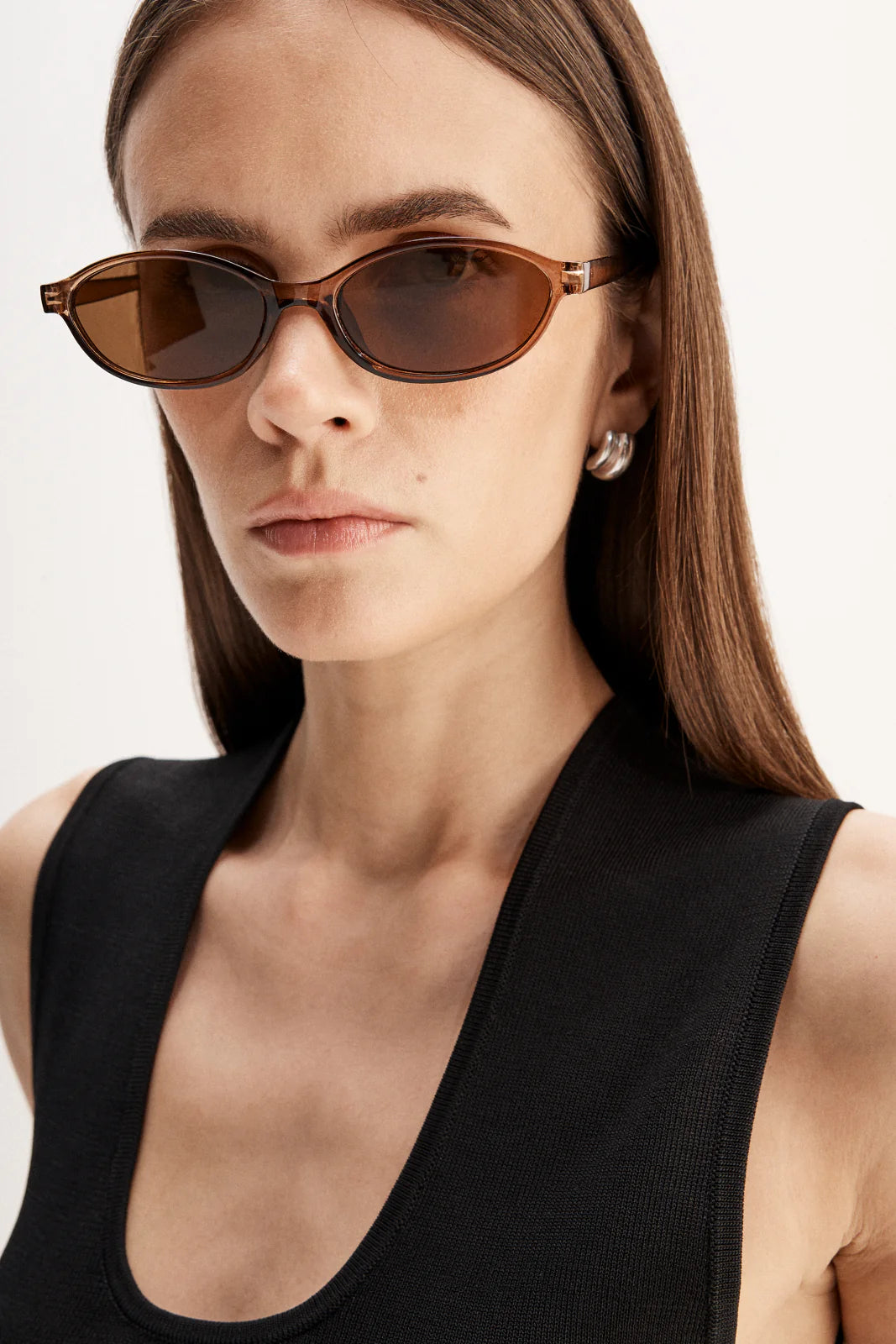 Hayes Knit Top in Chocolate Elka Collective