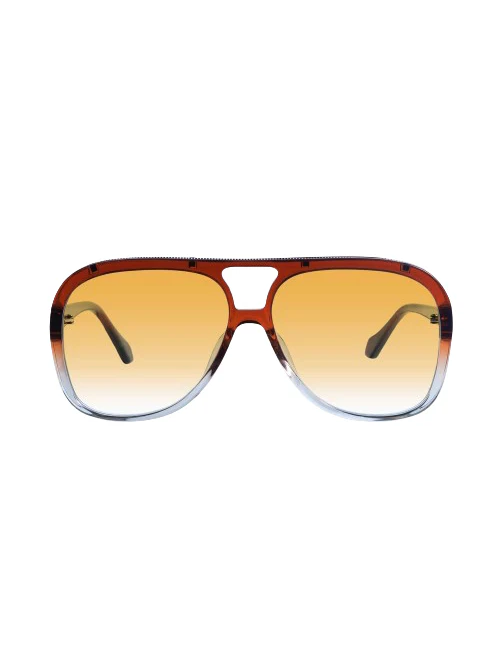 Bang in Burnt Orange Valley Eyewear