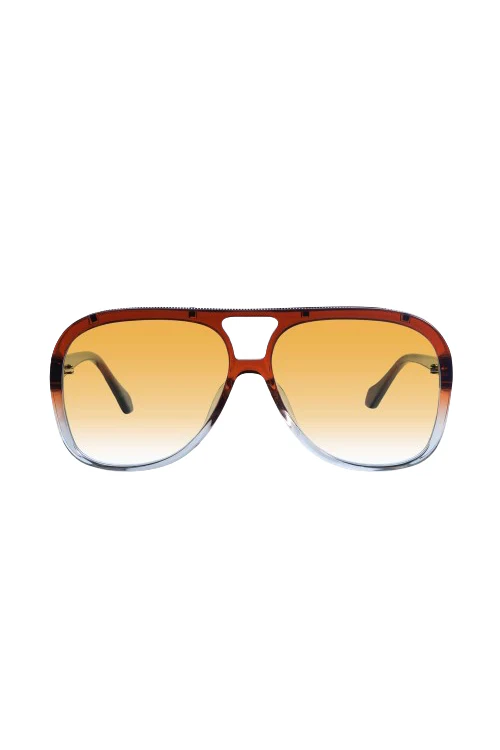 Bang in Burnt Orange Valley Eyewear