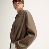Rae Jacket in Taupe Elka Collective