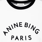 Jaylin Tee Paris in Ivory Anine Bing