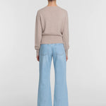 Wisdom Cardi in Plaster Marle Viktoria + Woods