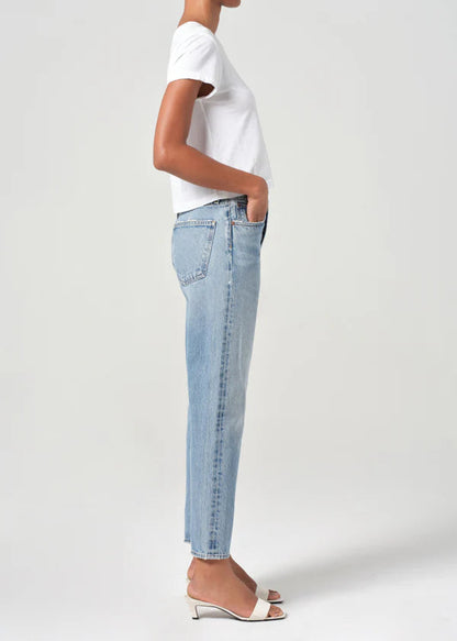 90’s pinch waist crop jean