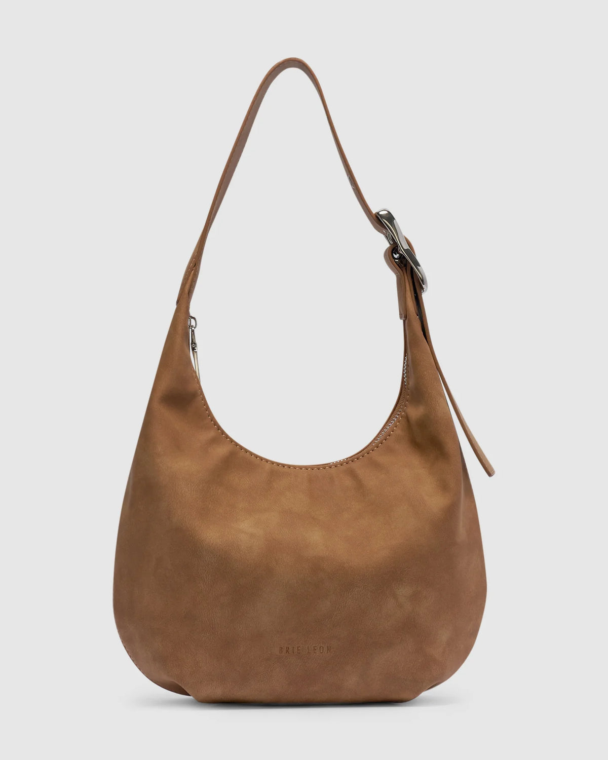 Everyday Croissant Bag in Caramel Nubuck