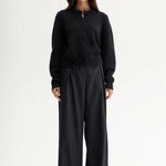 Abigail Knit Cardigan in Navy Elka Collective