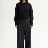 Abigail Knit Cardigan in Navy Elka Collective