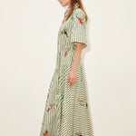 Bisou Embroidered Shirtdress Alemais