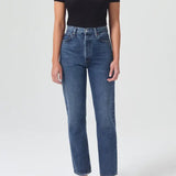 90’s Pinch Waist High Rise Straight in Range AGOLDE
