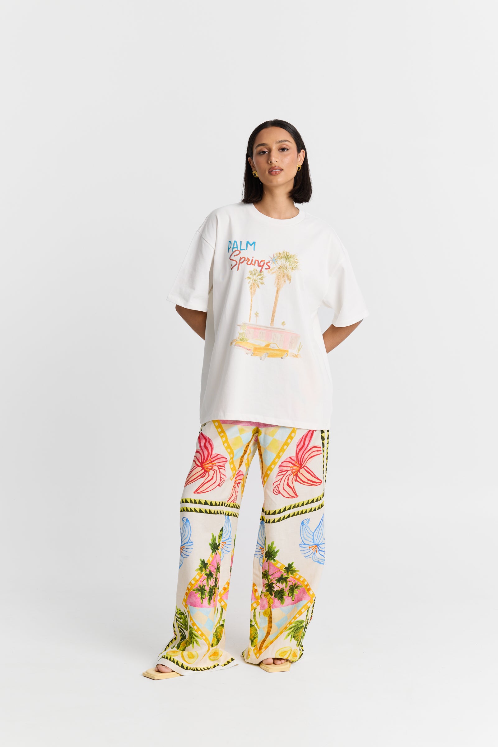 Palm Springs Oversized Tee Maku