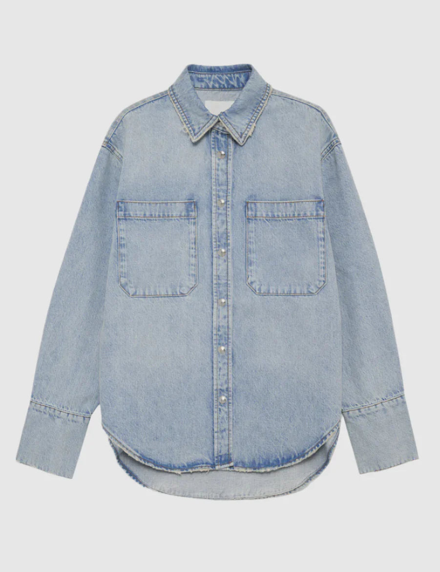 washed blue denim shirt clothlifestyleboutique