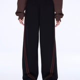 Valentina Pant in Black/Brown