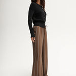 Petra Pant in Tan Stripe Elka Collective