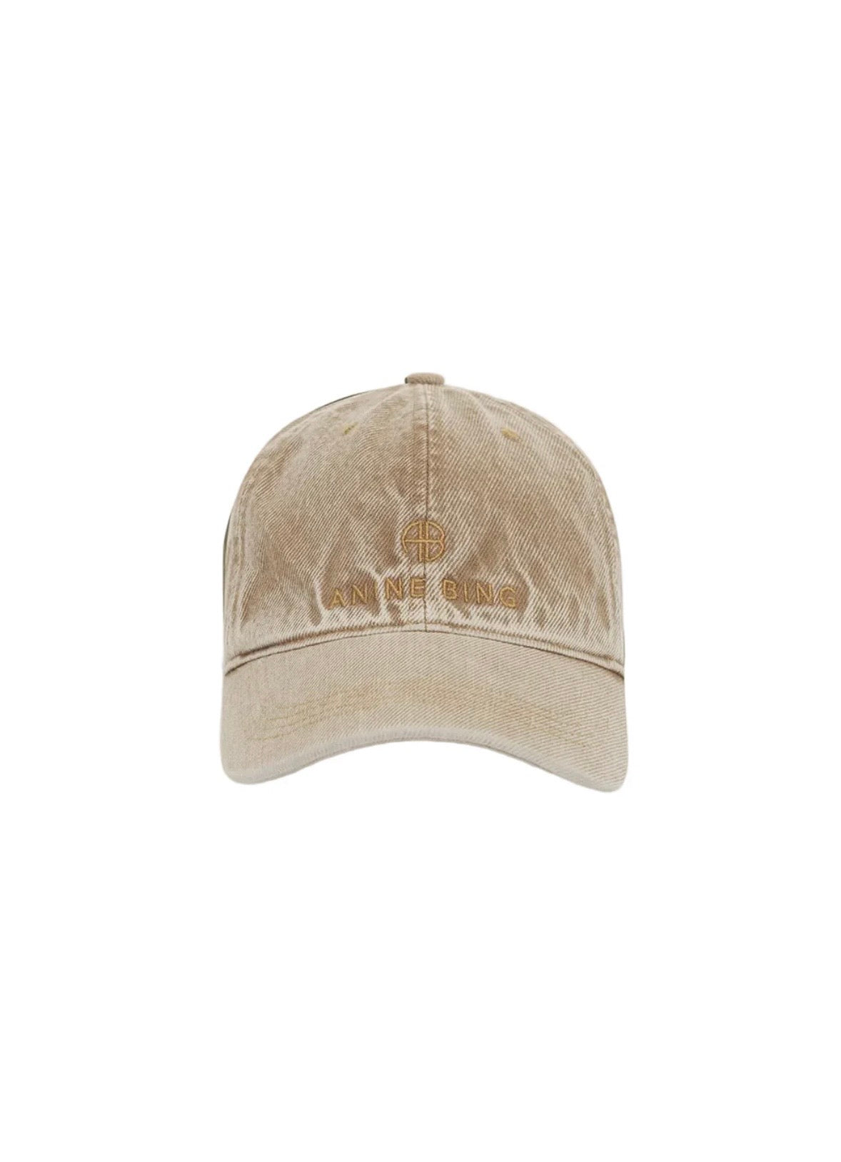 Jeremy Baseball Cap in Butter Yellow ANINE BING