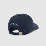 Jeremy Baseball Cap in Washed Navy Anine Bing