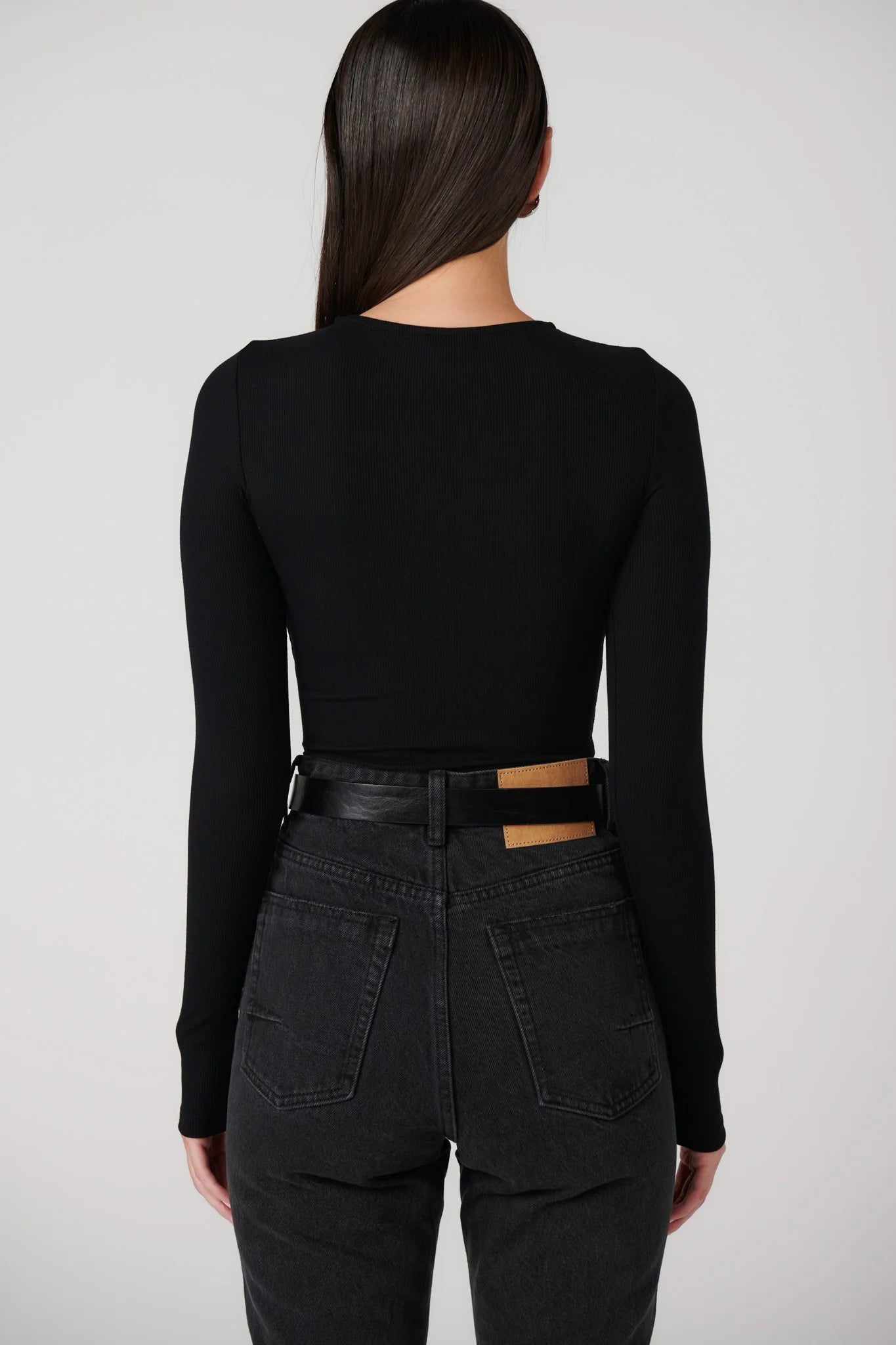Elise Bodysuit in Black