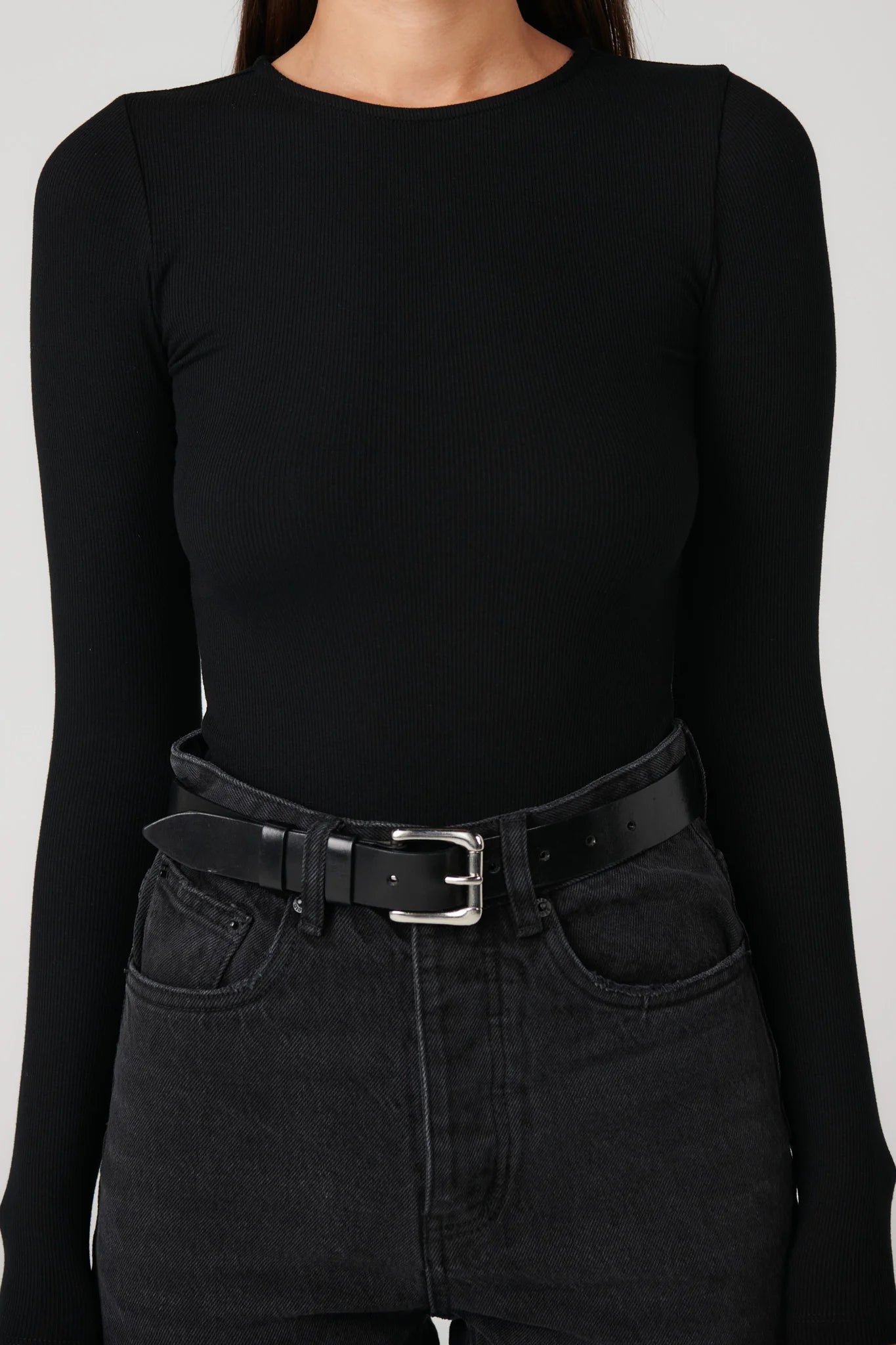 Elise Bodysuit in Black