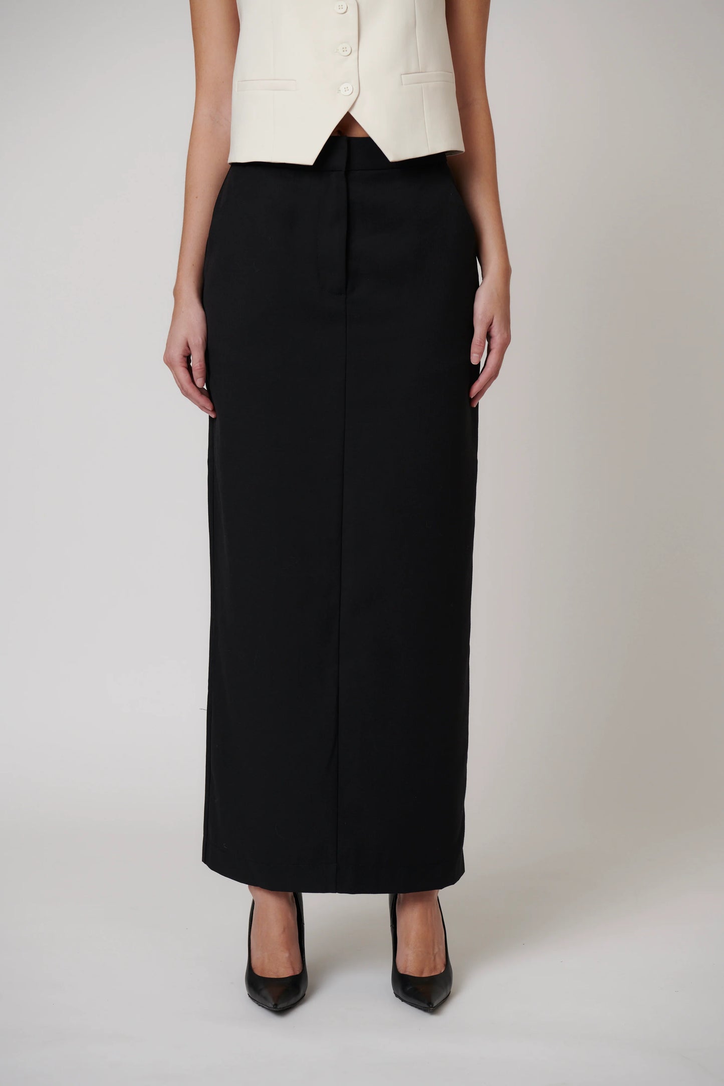 Phoenix Maxi Skirt in Black