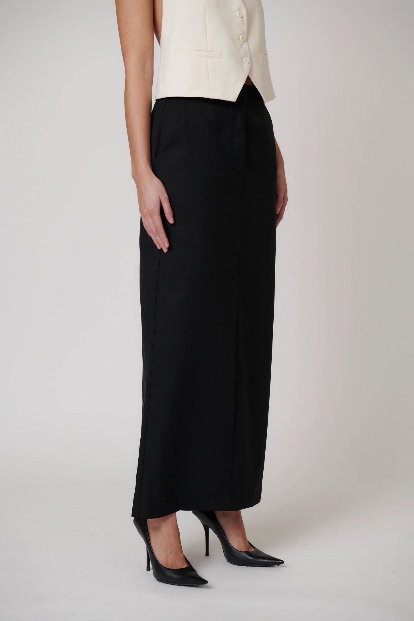 Phoenix Maxi Skirt in Black