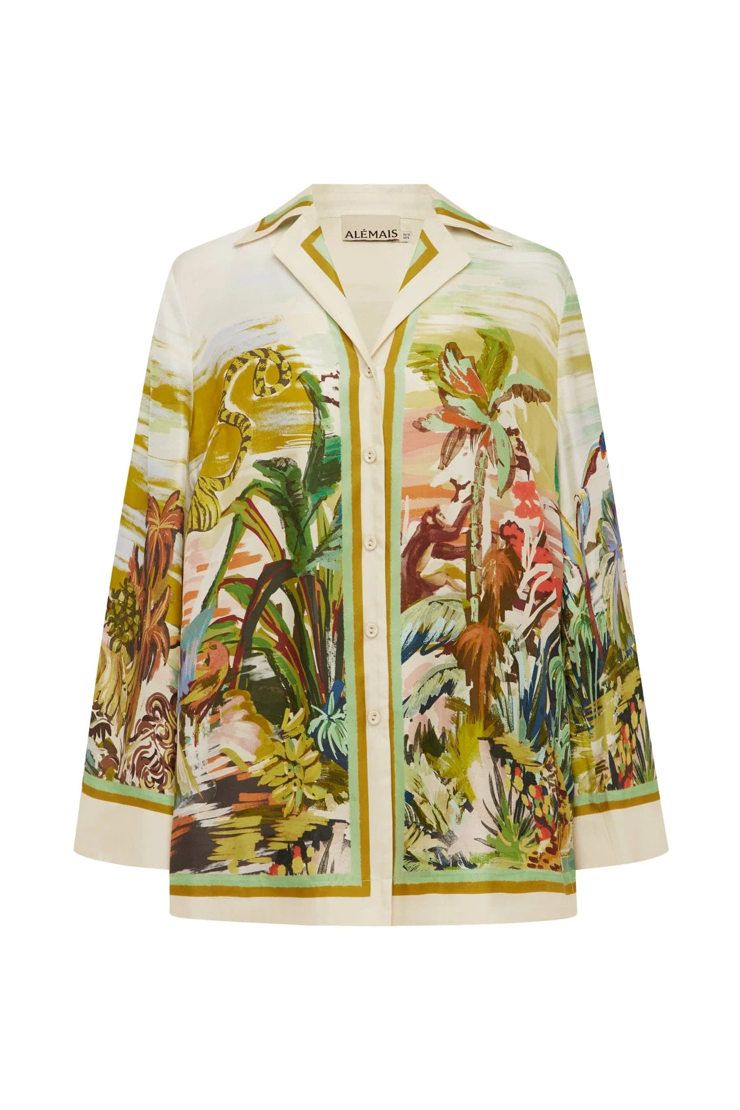 Jungle Boogie Silk Shirt Alemais