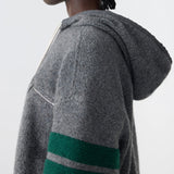 Wool Zip Pull Over