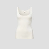 Amity Tank in White