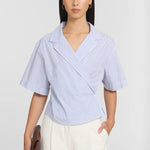 Zion Shirt in Stripe Viktoria + Woods