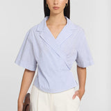 Zion Shirt in Stripe Viktoria + Woods