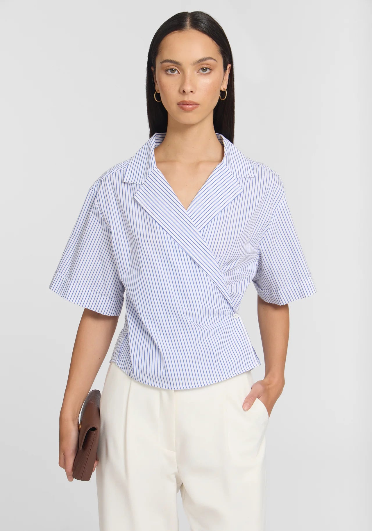 Zion Shirt in Stripe Viktoria + Woods