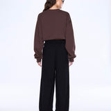 Valentina Pant in Black/Brown