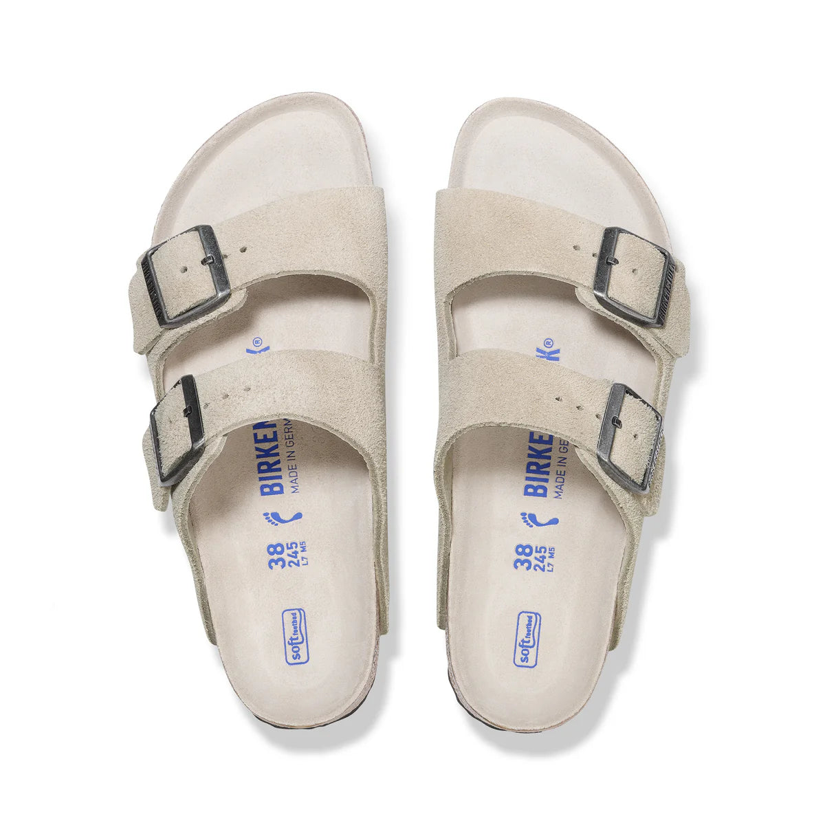 Arizona  SFB Oyster Tonal in Regular Fit Birkenstock