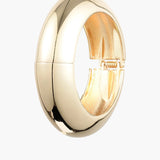 Dome Bangle in Gunmetal Anna Rossi